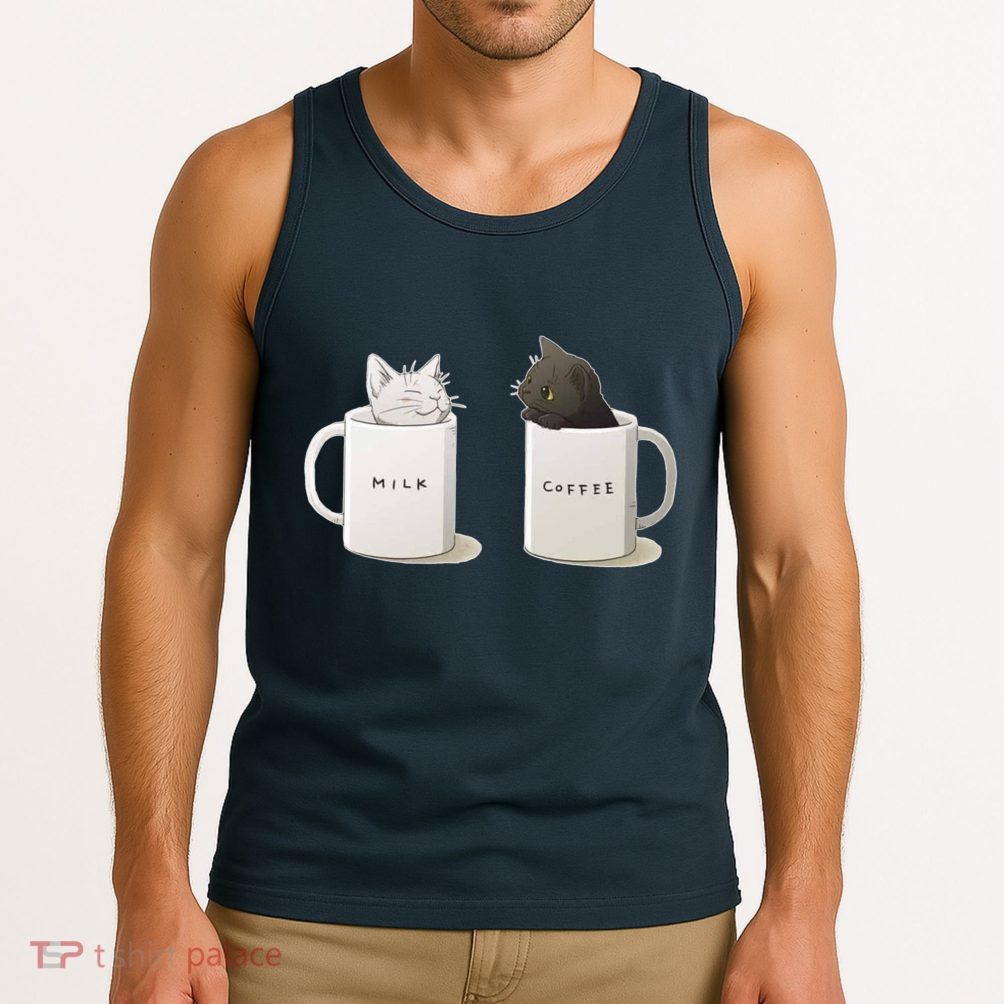 Milk N Coffee Kitties Tank Top