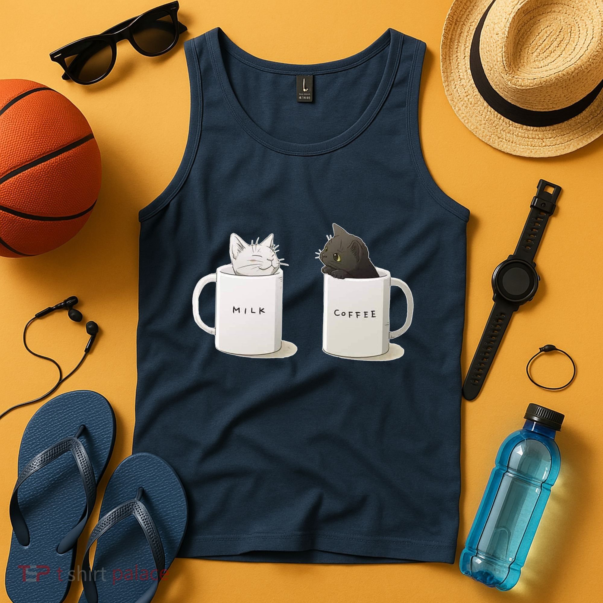 Milk N Coffee Kitties Tank Top