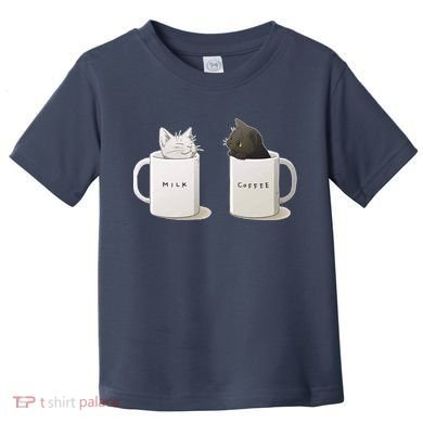 Milk N Coffee Kitties Toddler T-Shirt