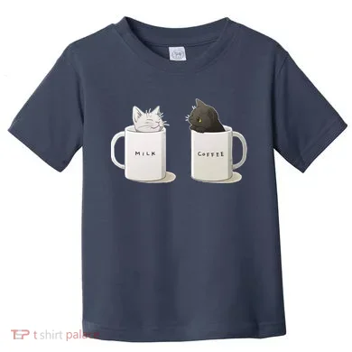 Milk N Coffee Kitties Toddler T-Shirt