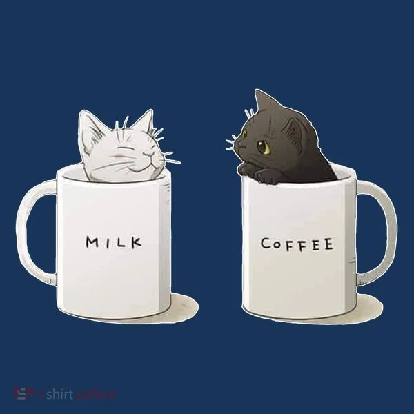 Milk N Coffee Kitties Toddler T-Shirt