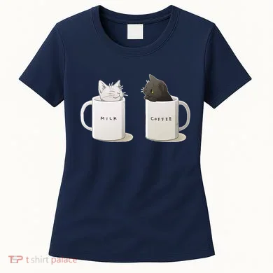 Milk N Coffee Kitties Women's T-Shirt