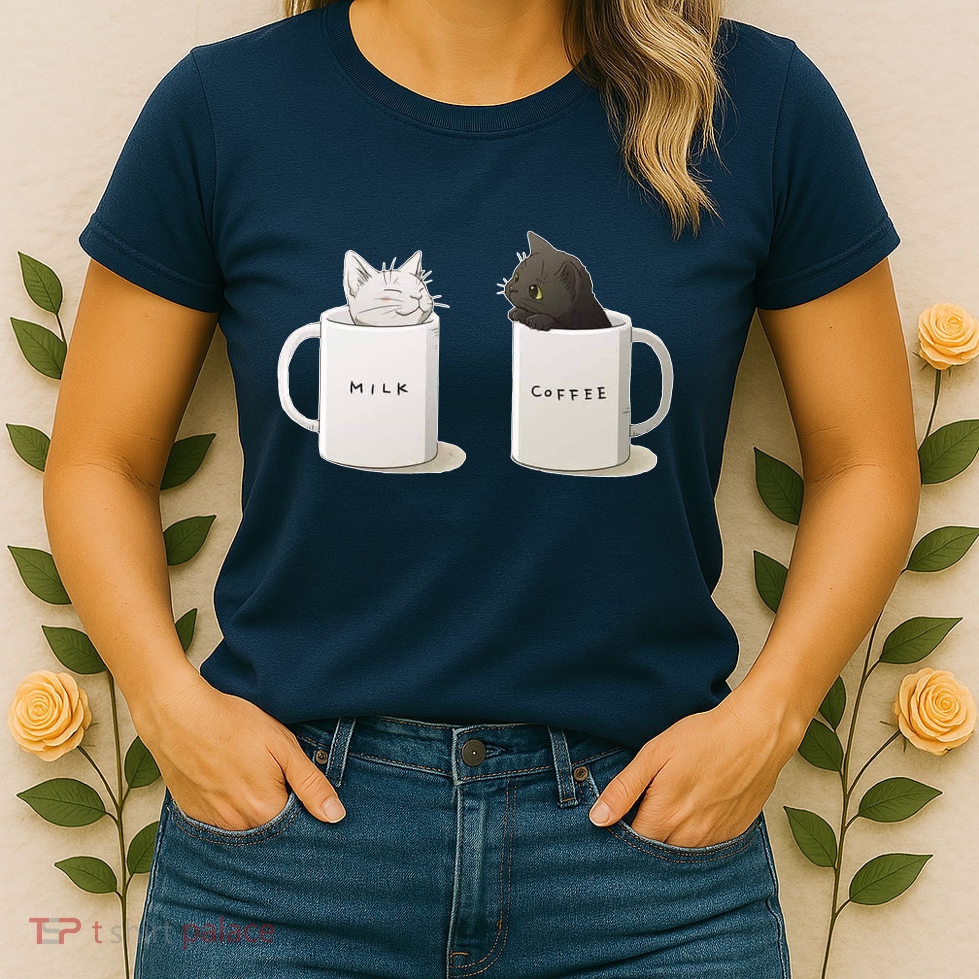 Milk N Coffee Kitties Women's T-Shirt
