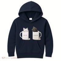 Milk N Coffee Kitties Kids Hoodie thumb 0