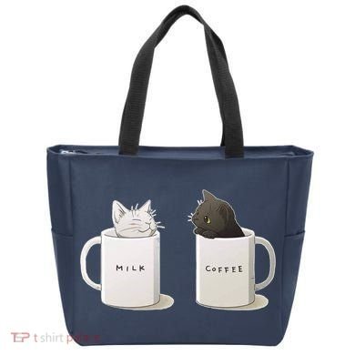 Milk N Coffee Kitties Tote Bag
