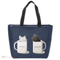 Milk N Coffee Kitties Tote Bag thumb 0