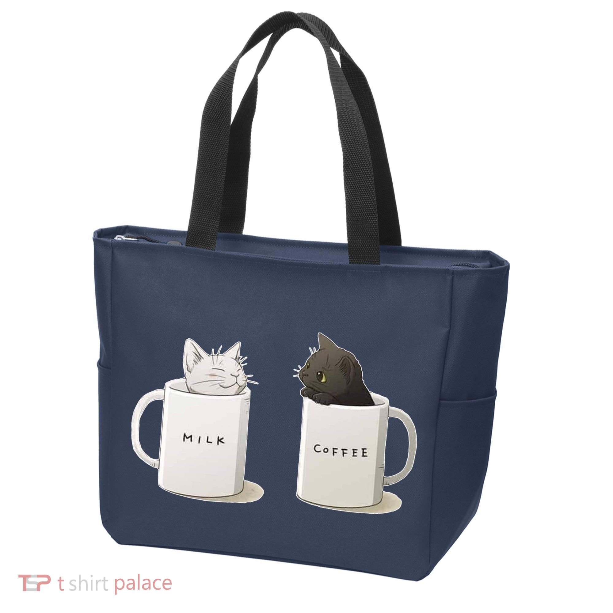 Milk N Coffee Kitties Tote Bag