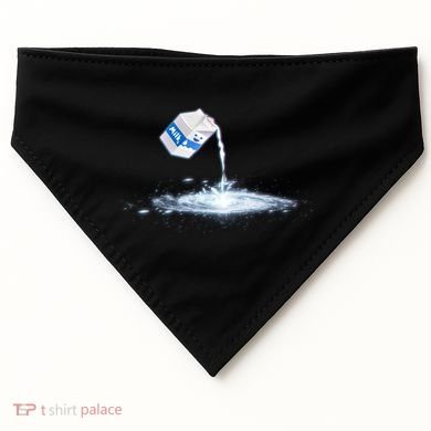 Milky Way Milk Carton USA-Made Doggie Bandana