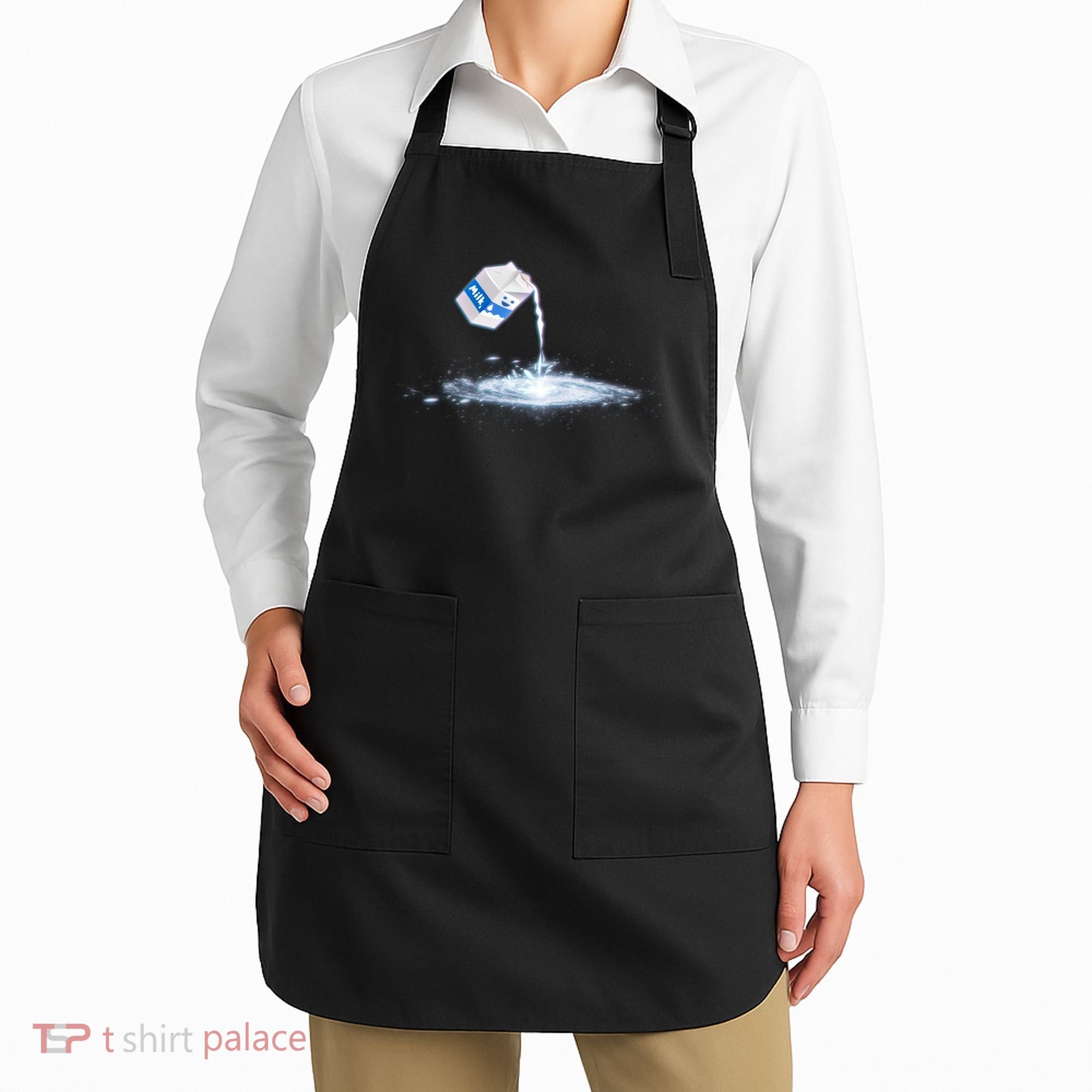 Milky Way Milk Carton Apron