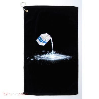 Milky Way Milk Carton Golf Towel
