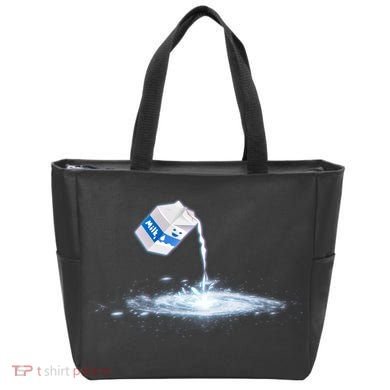 Milky Way Milk Carton Tote Bag