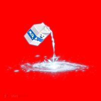 Milky Way Milk Carton Santa Hat thumb 1