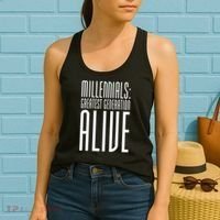 Millennials Greatest Generation Alive Women's Tank Top thumb 2