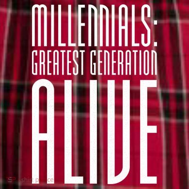 Millennials Greatest Generation Alive Women's Flannel Plaid Pajama Pants