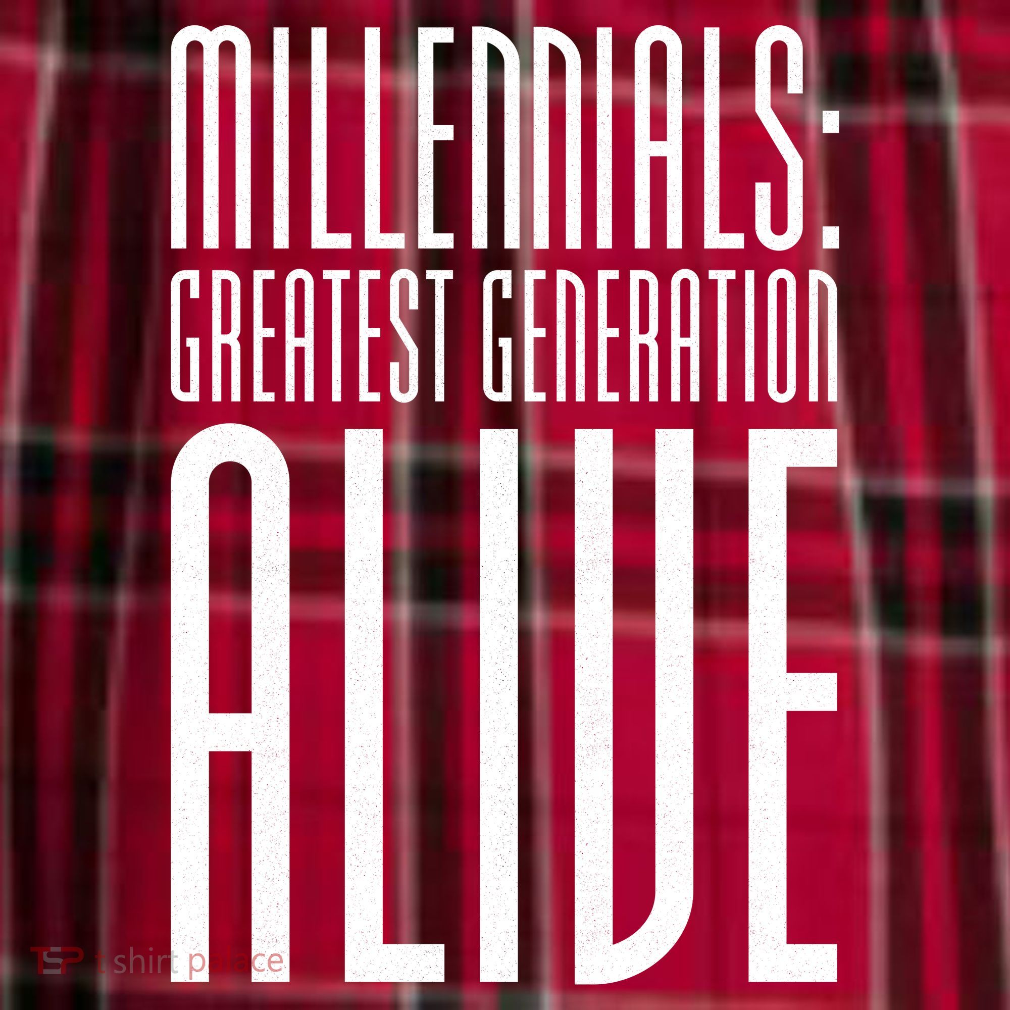 Millennials Greatest Generation Alive Women's Flannel Plaid Pajama Pants