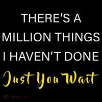 Million Things I Haven't Done You Just Wait Ornament thumb 1