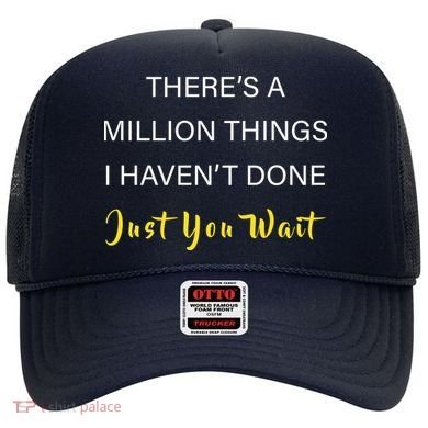 Million Things I Haven't Done You Just Wait Hat