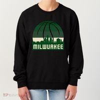 Milwaukee Basketball City Skyline Women's Sweatshirt thumb 0