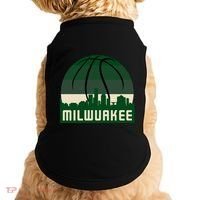 Milwaukee Basketball City Skyline Doggie Tank thumb 0