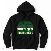 Milwaukee Basketball City Skyline Hoodie thumb 0
