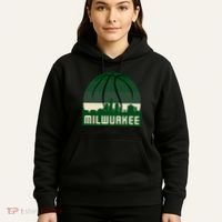 Milwaukee Basketball City Skyline Hoodie thumb 5