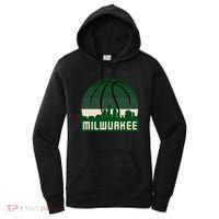 Milwaukee Basketball City Skyline Women's Hoodie thumb 0