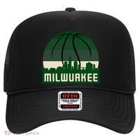 Milwaukee Basketball City Skyline Hat thumb 0