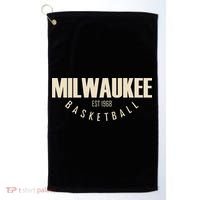 Milwaukee Basketball Classic EST 1968 Golf Towel thumb 0