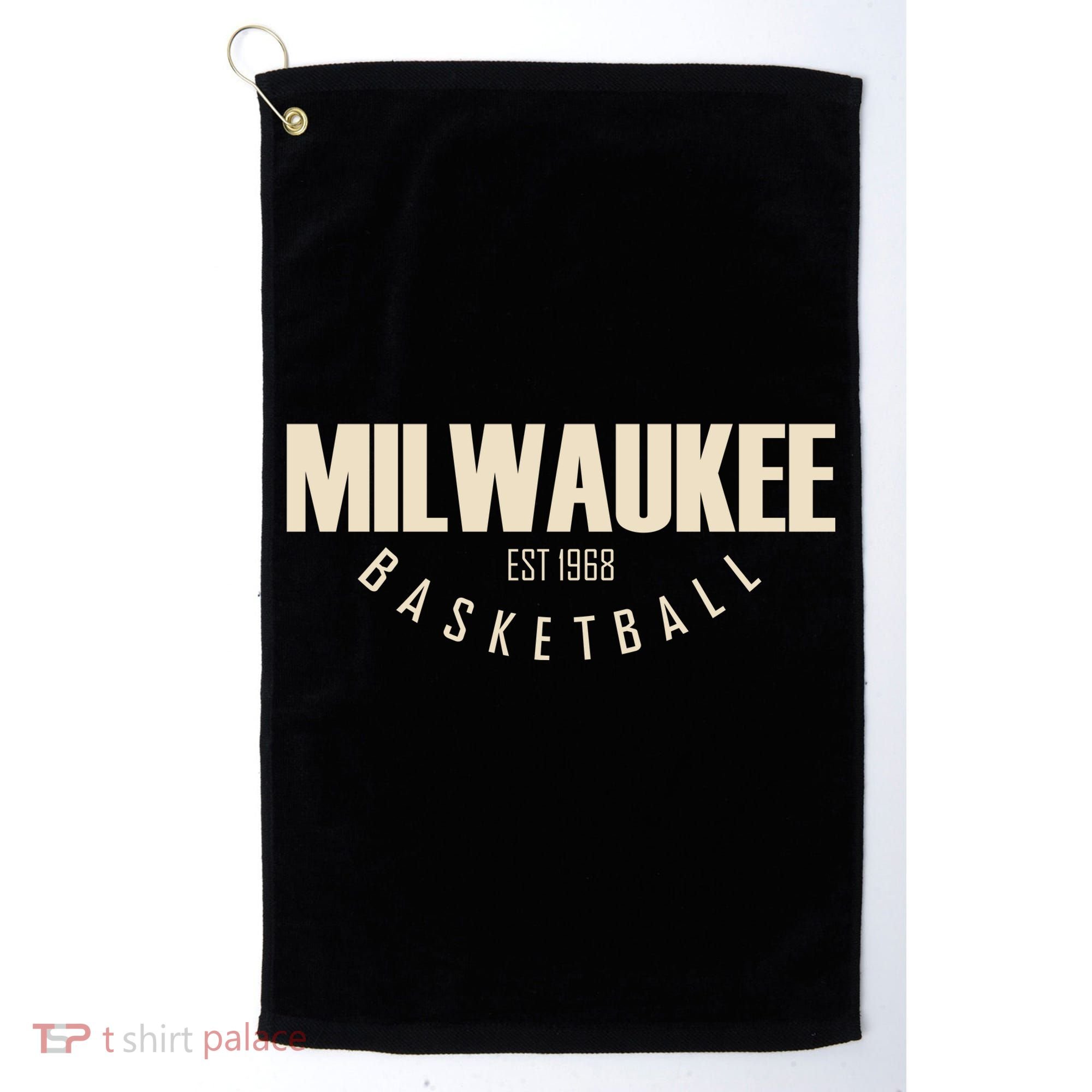 Milwaukee Basketball Classic EST 1968 Golf Towel