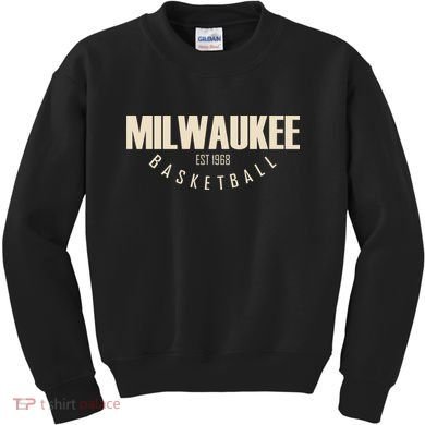 Milwaukee Basketball Classic EST 1968 Kids Sweatshirt