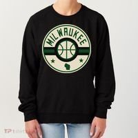 Milwaukee Basketball Stars And Stripes Wisconsin Map Women's Sweatshirt thumb 0