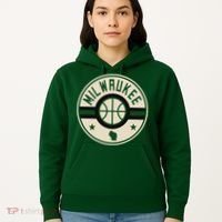 Milwaukee Basketball Stars And Stripes Wisconsin Map Hoodie thumb 5