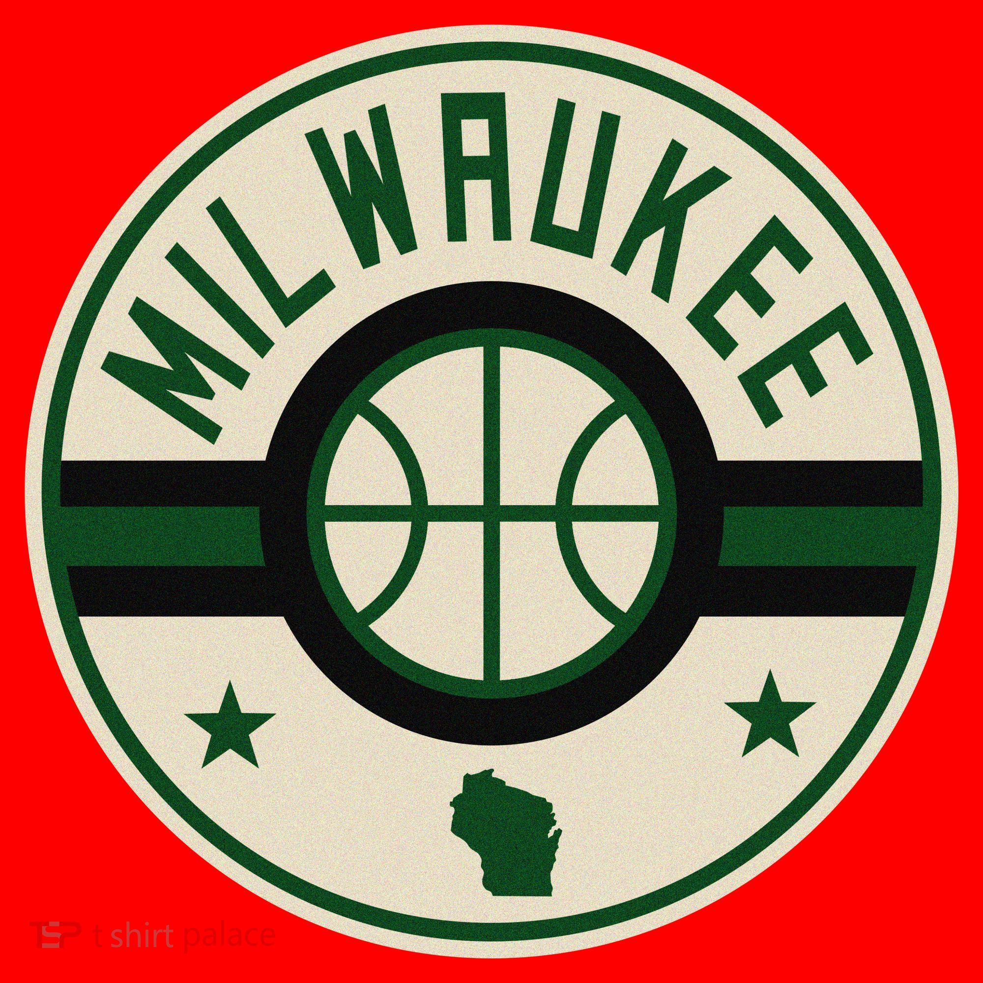 Milwaukee Basketball Stars And Stripes Wisconsin Map Santa Hat
