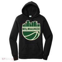 Milwaukee Basketball Wisconsin Cityscape Women's Hoodie thumb 0