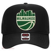 Milwaukee Basketball Wisconsin Cityscape Hat thumb 0
