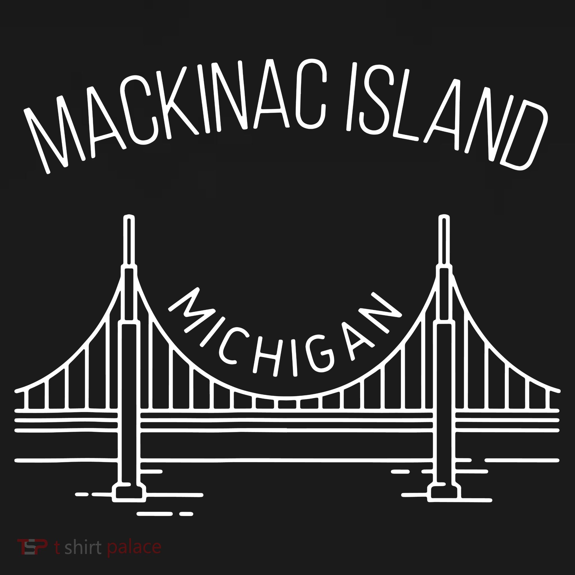 Mackinac Island Michigan Backpack