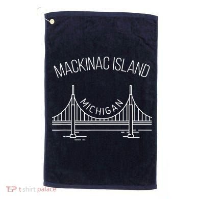 Mackinac Island Michigan Golf Towel
