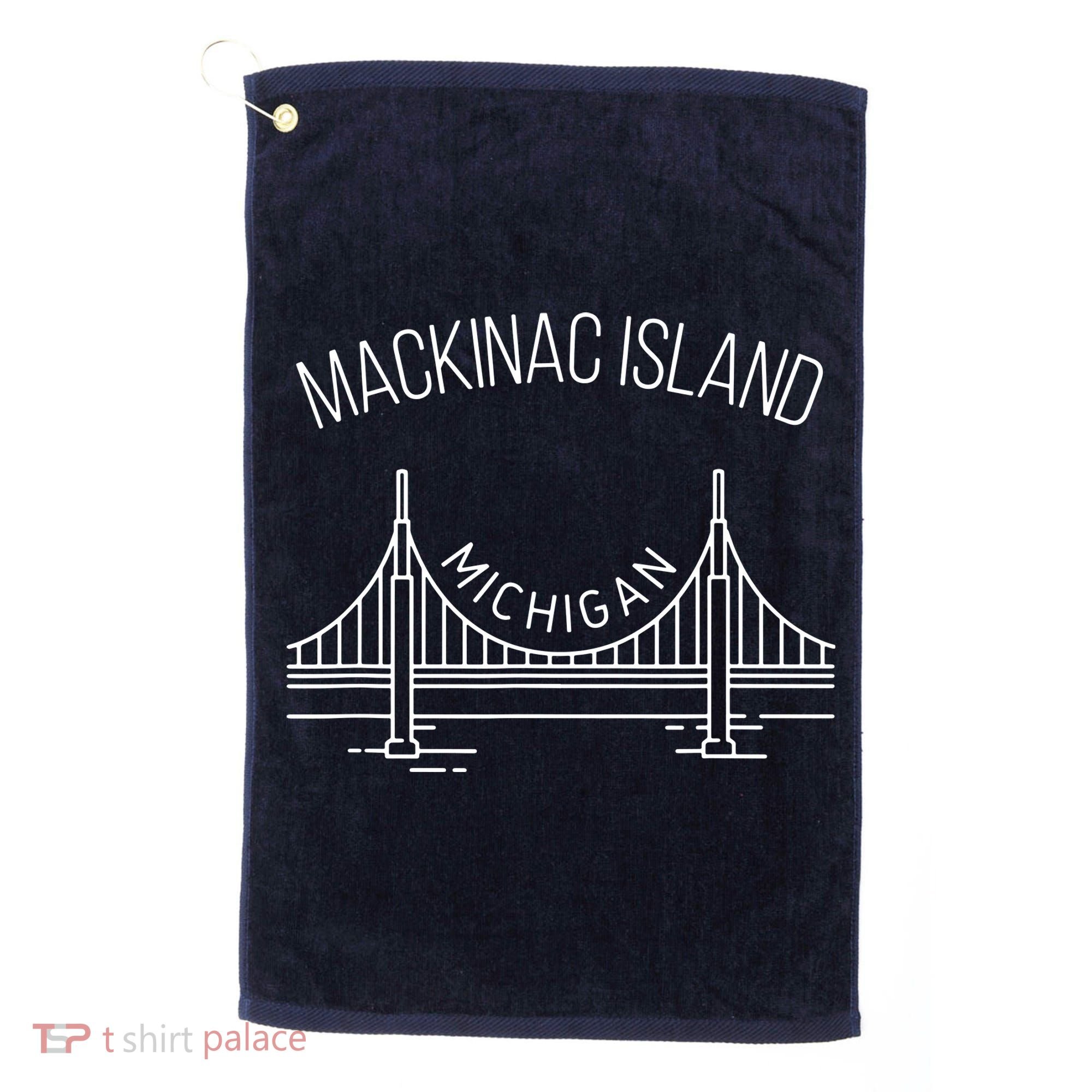 Mackinac Island Michigan Golf Towel
