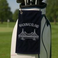 Mackinac Island Michigan Golf Towel thumb 2