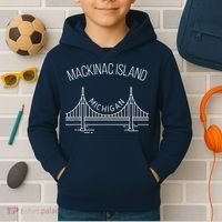 Mackinac Island Michigan Kids Hoodie thumb 2