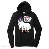 Mooo I Mean Boo Funny Gift Halloween Funny Cow Gift Women's Hoodie thumb 0