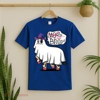 Mooo I Mean Boo Funny Gift Halloween Funny Cow Gift T-Shirt thumb 2