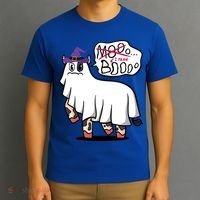Mooo I Mean Boo Funny Gift Halloween Funny Cow Gift T-Shirt thumb 3