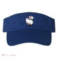 Mooo I Mean Boo Funny Gift Halloween Funny Cow Gift Visor thumb 0