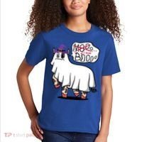Mooo I Mean Boo Funny Gift Halloween Funny Cow Gift Kids T-Shirt thumb 2