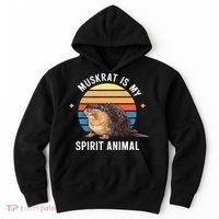 Muskrat Is My Spirit Animal Hoodie thumb 0