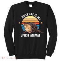 Muskrat Is My Spirit Animal Sweatshirt thumb 0