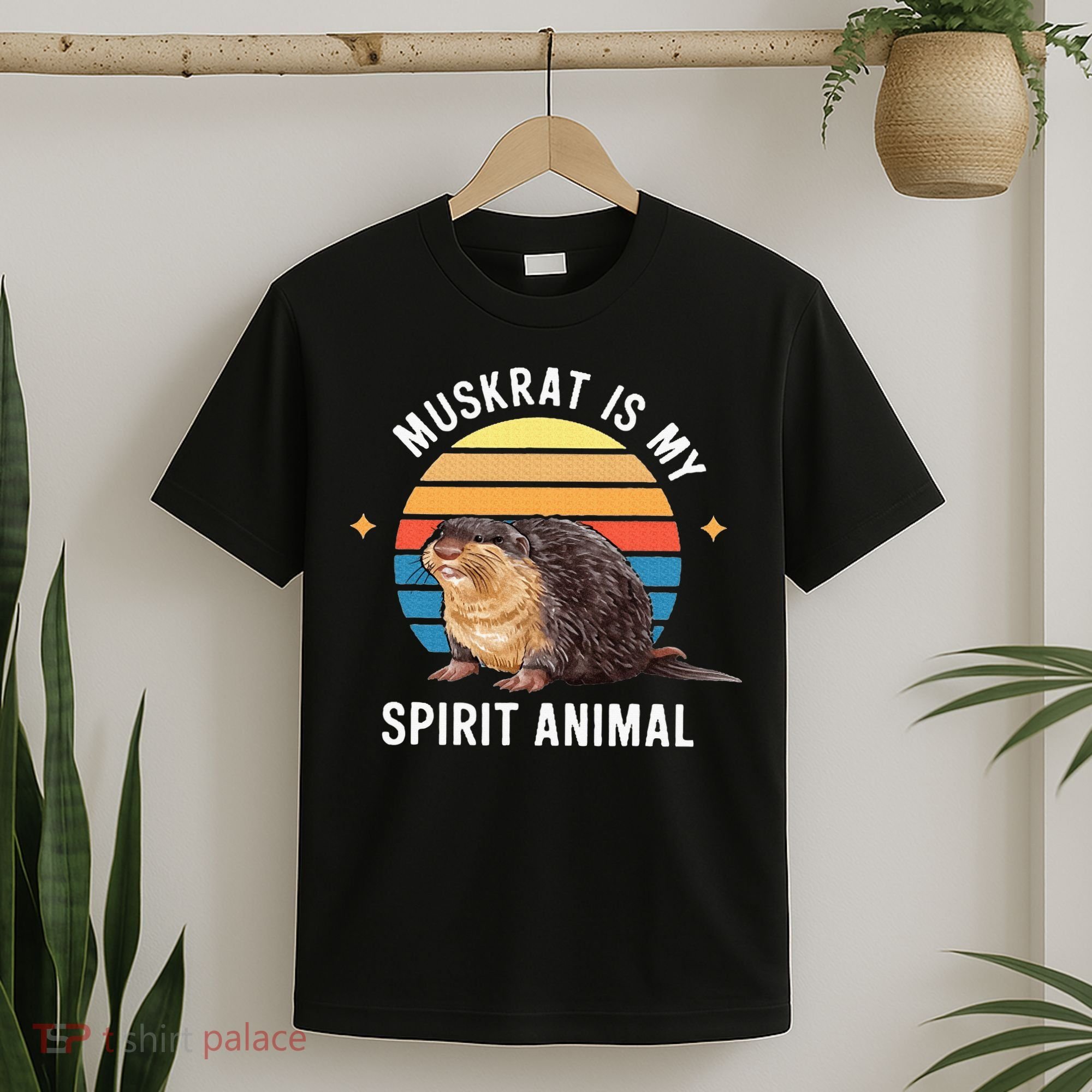 Muskrat Is My Spirit Animal T-Shirt