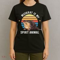 Muskrat Is My Spirit Animal T-Shirt thumb 4