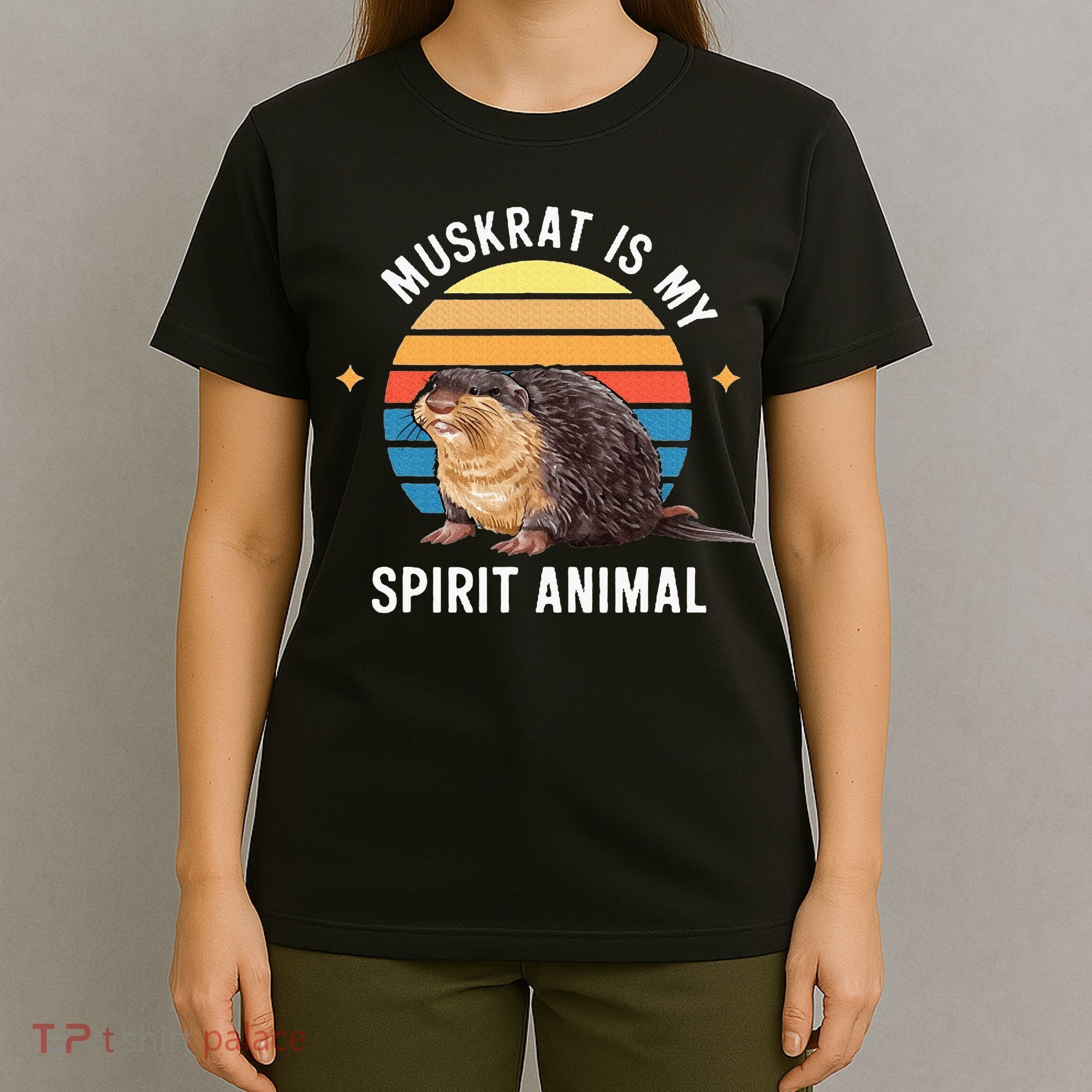 Muskrat Is My Spirit Animal T-Shirt